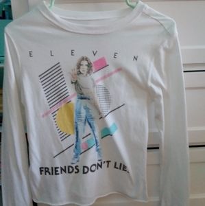Stranger things eleven "friends dont lie" t-shirt
